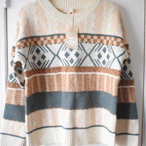 Aztec Knit Sweater